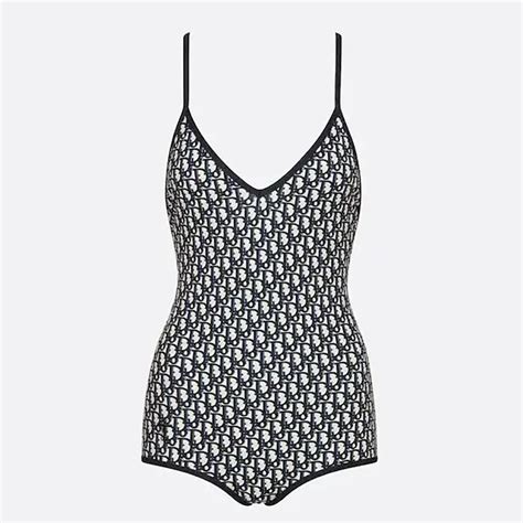 dior bikini kopen|Dior oblique One Piece swimsuit.